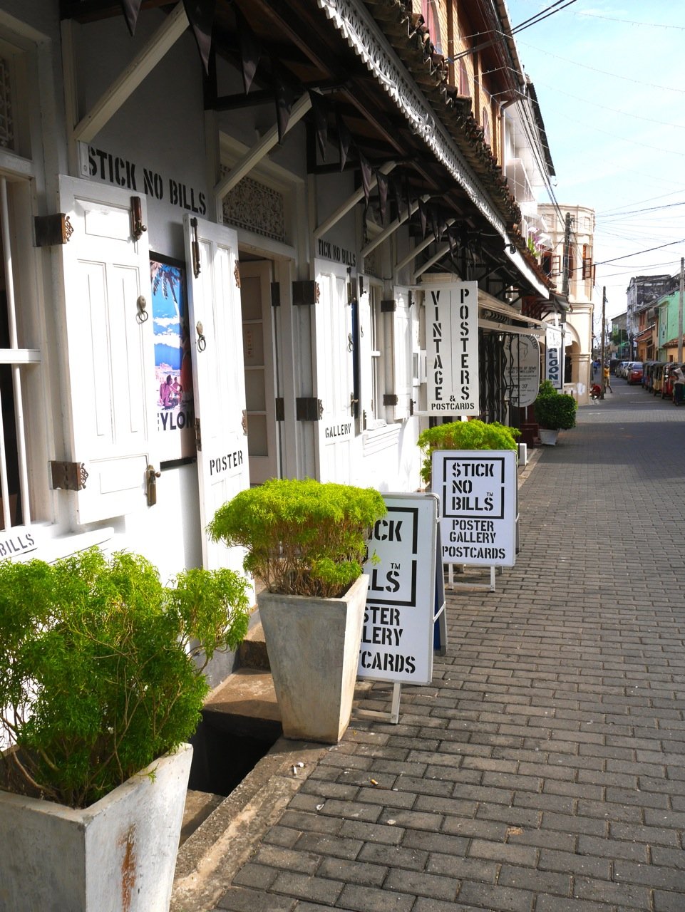 Sri Lanka Galle old City sticknobills