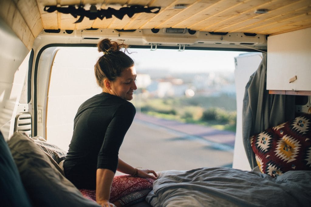 vanlife week one. early mornings