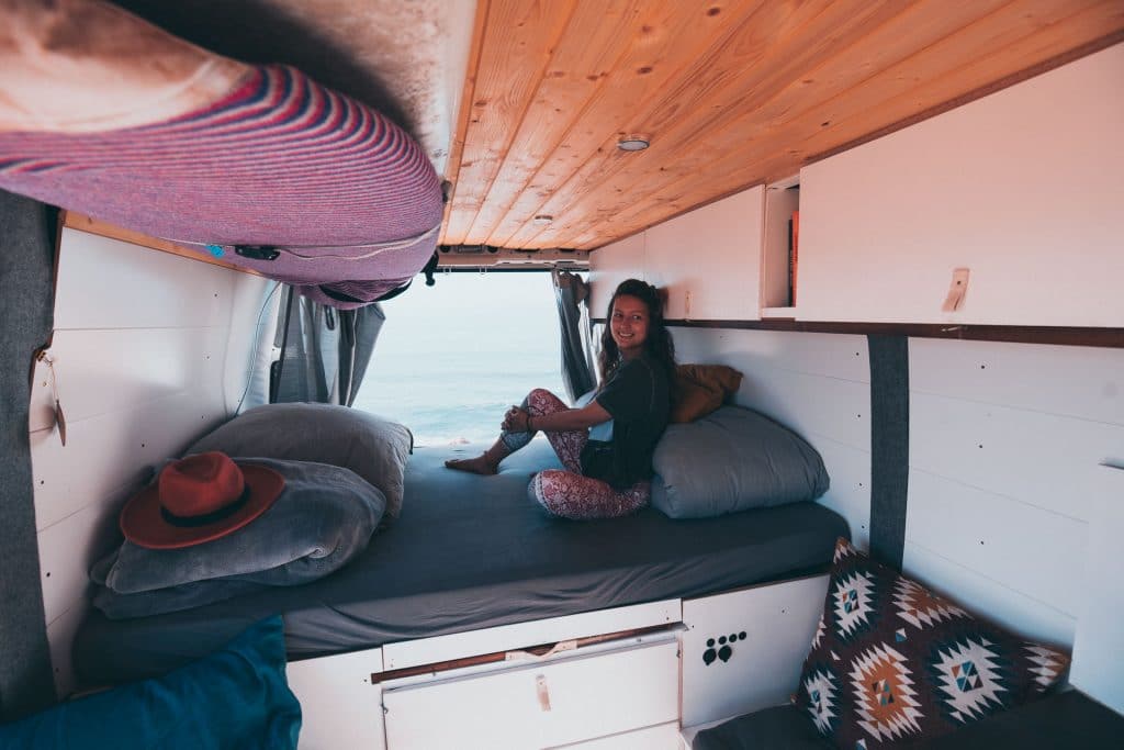 Vanlife Girl Travel Campervan conversion