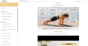 Planks Yoga for surfers